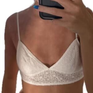 Urban Outfitters Eyelet Bra Top